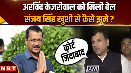 what did sanjay singh said on arvind kejriwal bail from rouse avenue court