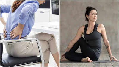 Yoga For Back Pain: ৮-১০ ঘণ্টা বসে বসে কাজ, কোমর ব্যথায় নাজেহাল? এই ৪ আসনে স্বস্তি পান