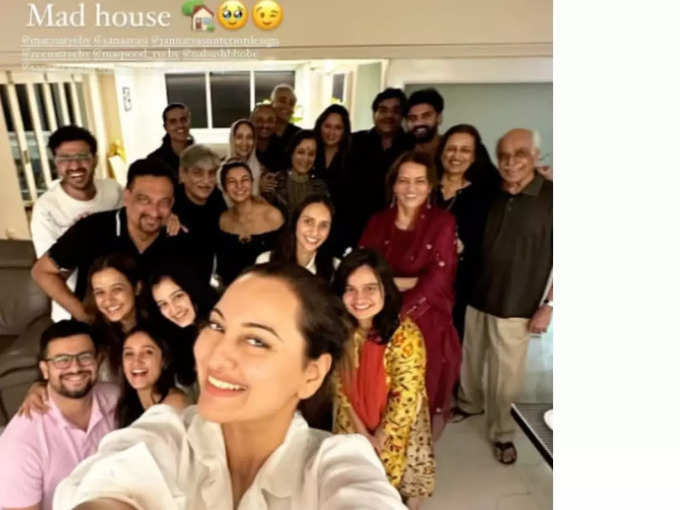 Sonakshi Sinha Zaheer Iqbal family