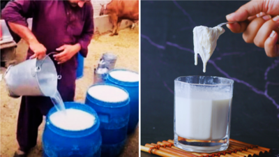 आपका कट रहा उल्लू, दूध के नाम पर पी रहे सफेद पानी, FSSAI ने बताया 5 सेकंड में पकड़ें दूध में पानी की मिलावट