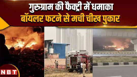 gurugram fire news two people died four injured in fire in private company in daulatabad 