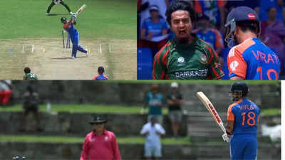 विराट को किया बोल्ड फिर दिखाया आंख, बांग्लादेशी गेंदबाज को कहीं भारी ना पड़ जाए ये गलती