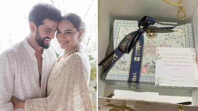 सोनाक्षी सिन्हा और जहीर इकबाल ने शादी के बाद मीडिया को दिए स्पेशल गिफ्ट हैंपर्स, सामने आया वीडियो