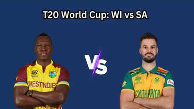 T20 World Cup live: साउथ अफ्रीका और वेस्टइंडीज का लाइव स्कोरकार्ड