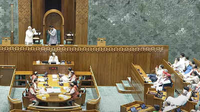 Parliament Session: सफेद टीशर्ट में राहुल, लाल टोपी लगाए अखिलेश...संसद में UP के दो लड़के और हाथ जोड़े PM मोदी