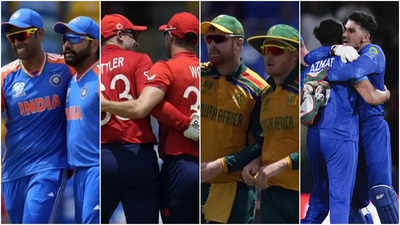 T20 WC: तय हो गई सेमीफाइनल की चार टीम, जानें कब किसकी किससे होगी भिड़ंत
