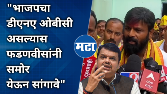 laxman hake comment on devendra fadnavis for obc reservation