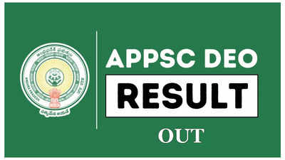 APPSC DEO Result 2024 : ఏపీపీఎస్సీ డిప్యూటీ ఎడ్యుకేషనల్‌ ఆఫీసర్‌ రిజల్ట్స్‌ విడుదల.. ఎంపికైన వారి జాబితా ఇదే