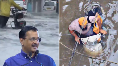 झीलों का शहर बन गया दिल्ली..., दो दिन की बारिश में राजधानी हुई पानी-पानी, लोगों ने शेयर किए वीडियो