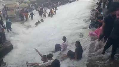 Lonavala Bhushi Dam: मोठी बातमी! भुशी डॅमच्या बॅक वॉटरमध्ये बुडून चार पर्यटकांचा मृत्यू, दोघांना वाचवण्यात यश