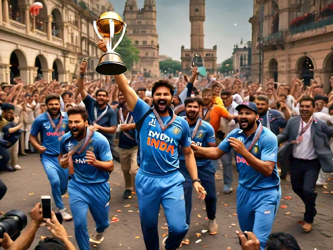 १३ वर्षानंतर भारतानं वर्ल्ड कप जिंकला 