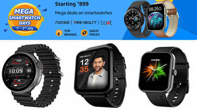₹899 के शुरुआती कीमत में मिल रही टॉप ब्रैंड की Smartwatches, आज रात में खत्म होगी सेल