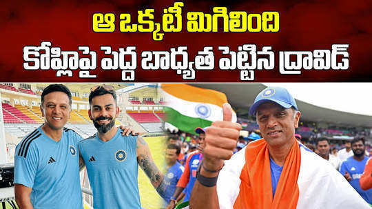 rahul dravid asks virat kohli to win world test championship title after india historic t20 worldcup 2024 win