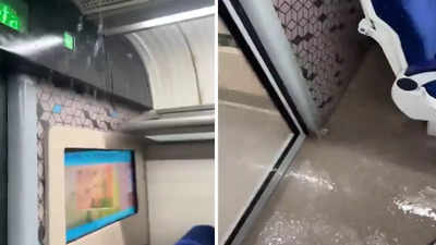 मॉनसून की पहली बारिश में वंदे भारत का हुआ ऐसा हाल, यात्री ने इंटरनेट पर डाला वीडियो तो रेलवे ने दिया ये जवाब