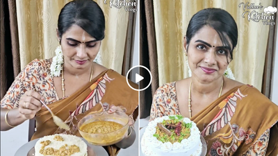 बिना अंडे वाला केक तो खूब खाया होगा, लेकिन मटन कीमा केक बनाकर इंटरनेट पर छा गई ये महिला, वीडियो वायरल