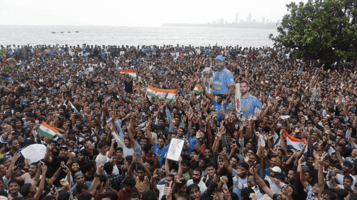 Team India Victory Parade Mumbai Live Updates:  विजय परेडसाठी टीम इंडिया मरीन ड्राइव्हकडे रवाना