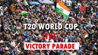 इंतजार खत्म, किसी भी पल शुरू हो सकती है विजय परेड, टीम इंडिया बस पर सवार