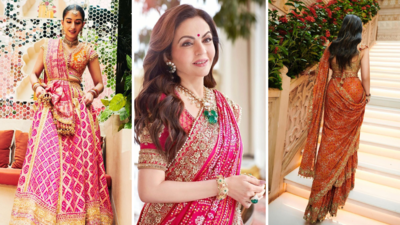 Anant Radhika Wedding: પહેલા ફંક્શનમાં અંબાણી લેડીઝે પહેર્યા ચઢીયાતી ડિઝાઇનના બ્લાઉઝ, તમે પણ કરાવી લો સ્ટીચ