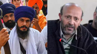 अमृतपाल सिंह और इंजीनियर रशीद ने ली सांसद के तौर पर शपथ, अलग-अलग जेलों में बंद हैं दोनों नेता