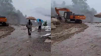 रुद्रप्रयाग में भारी बारिश, फाटा की तरफ से केदारनाथ यात्रा रास्ता बंद, पुलिस ने ऐसे किया अलर्ट