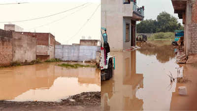Shivpuri News: शिवपुरी में स्वीमिंग पूल बने अवैध कॉलोनियों के मैदान, 2 दिन की बारिश में व्यवस्थाओं की निकली हवा, अब रहवासी पकड़ रहे माथा