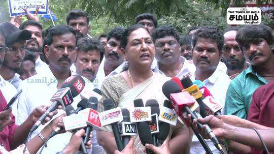 premalatha vijayakanth came for armstrongs funeral