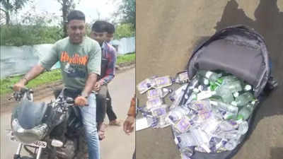 Jabalpur News: बाइक पर बैग में भरकर हो रही थी अवैध शराब की तस्करी, पुलिस ने पकड़ा तो उड़ गए होश