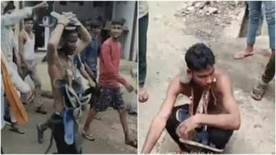 गले में जूते- चप्पलों की माला, मुंह पर कालिख... शर्मनाक कांड के बाद राजगढ़ में युवक को मिली ऐसी सजा