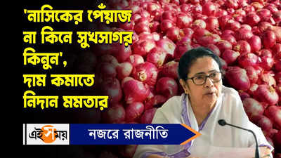 Mamata Banerjee On Onion Price Hike : নাসিকের পেঁয়াজ না কিনে সুখসাগর কিনুন