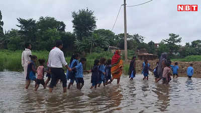 Bihar Flood: मुजफ्फरपुर में बूढ़ी गंडक नदी उफान पर, 500 घरों पर मंडराया बाढ़ का खतरा