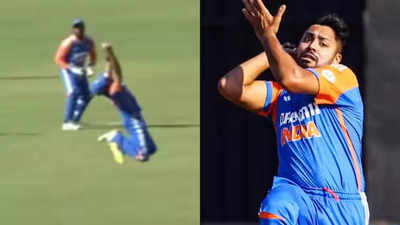 ZIM vs IND:  विकेट मेरा है, खाते में उसके जाना चाहिए...रवि बिश्नोई के हैरतंगेज कैच पर आवेश का दिल जीतने वाला बयान