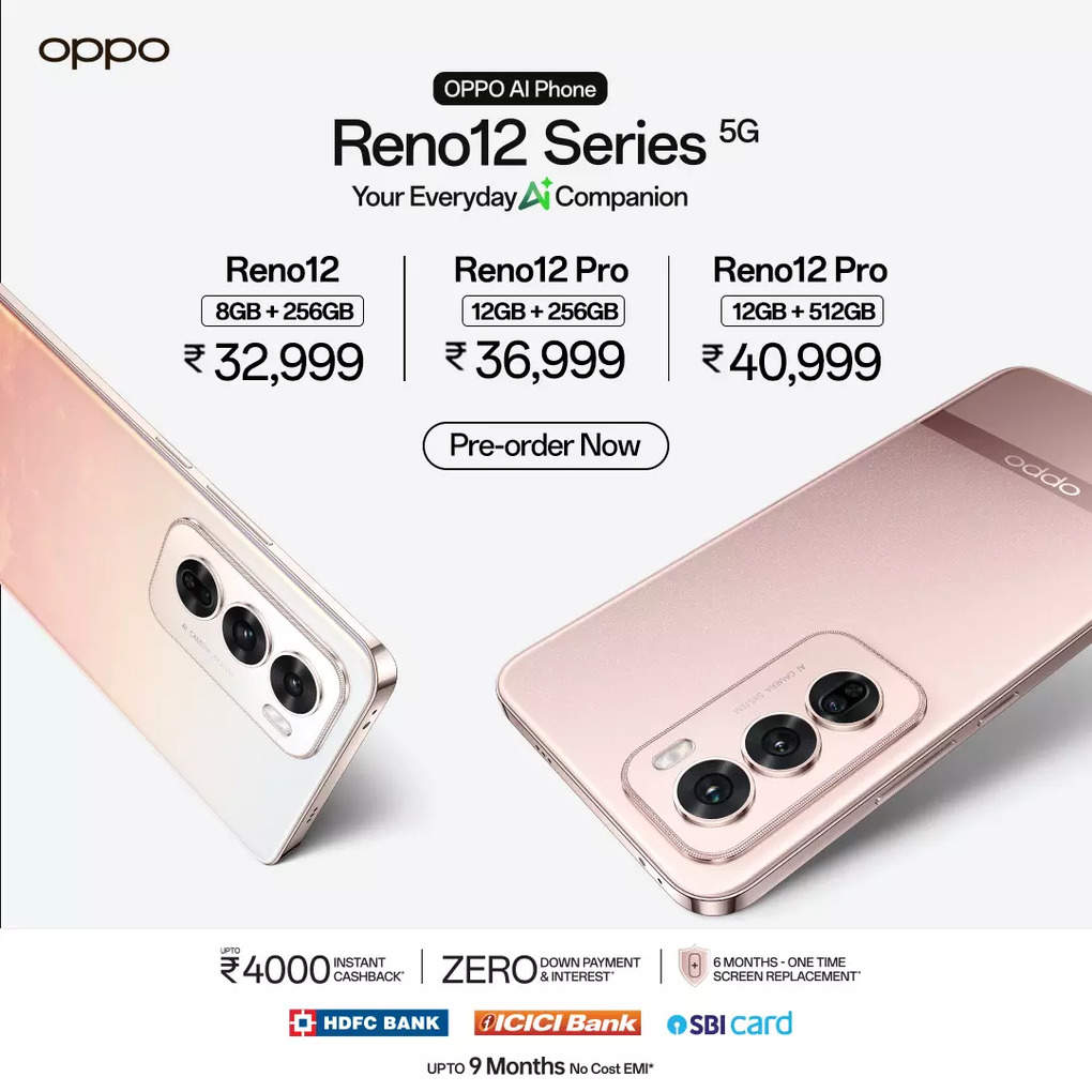OPPO India launches Reno12 5G series_ makes AI phones accessible
