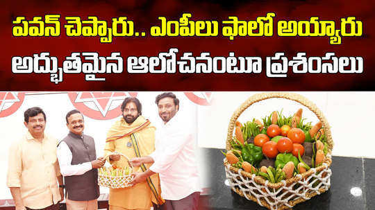 bring vegetables or commodities instead of flower bouquet pawan kalyan says to fans and janasena leaders