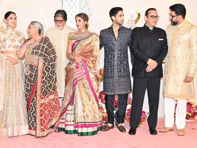 अमिताभ बच्चन पूरे परिवार संग पहुंचे, पर बहू-पोती नहीं थीं साथ