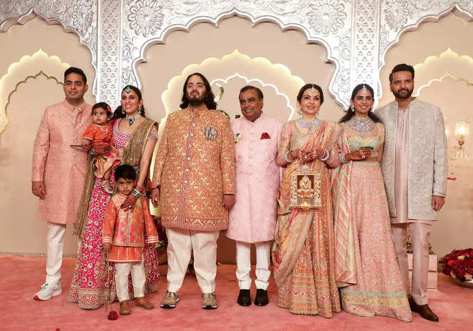 Reliance Industries Chairman Mukesh Ambani Son Wedding