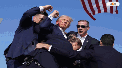 Donald Trump Assassination Attempt : শোঁ করে বুলেট এসে কান ফুঁড়ে বেরিয়ে গেল! আকস্মিকতা কাটিয়ে মুখ খুললেন ট্রাম্প