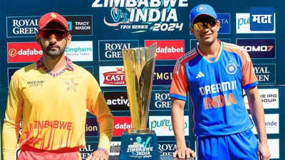संजू सॅमसनची तुफानी खेळी; IND vs ZIM 5th t20i सामन्यात भारताने झिम्बाब्वेला १६८ धावांचे लक्ष्य दिले