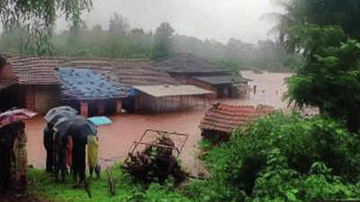 Kokan Rain Update: कोकणात पावसाचे धुमशान! रत्नागिरी, रायगडमध्ये पूरस्थिती; या भागात रेड अलर्ट जारी