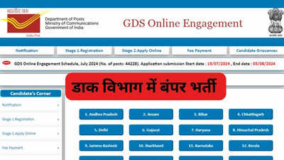 India Post GDS Vacancy 2024 Apply: 44 हजार से ज्यादा पदों पर बंपर डाक सेवक भर्ती, आज से भरें फॉर्म