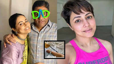 अस्पताल के बिस्तर पर लेटी हिना खान ने शेयर की फोटो, ब्रेस्ट कैंसर की जंग में एक्ट्रेस को आ रही है पिता की याद