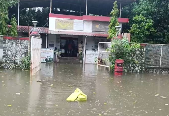 Kalyan News : डोंबिवलीत मुसळधार, पोस्ट कार्यालय  भागात साचले पाणी