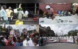 21 July TMC Rally : সব পথ ধর্মতলামুখী, দলে দলে একুশের সমাবেশে ঘাসফুল কর্মীরা, দেখুন ছবি​