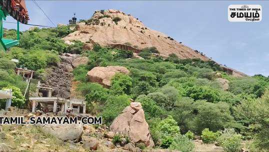 mk stalin inaugurated rope car facility in karur temple