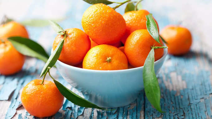 देशभर में संतरे की कितनी मात्रा सही है?