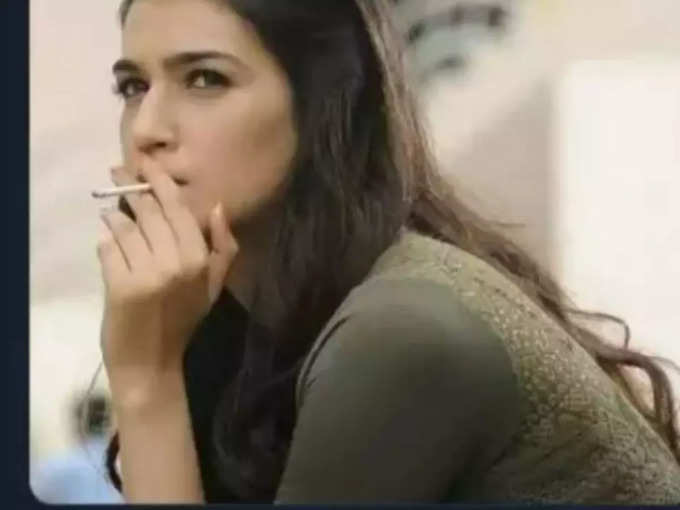 Kriti Sanon Smoking Video