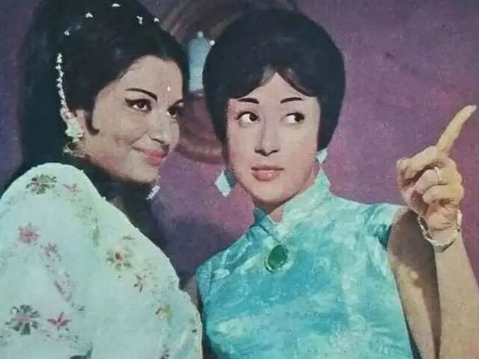 शर्मिला टैगोर और माला सिन्हा