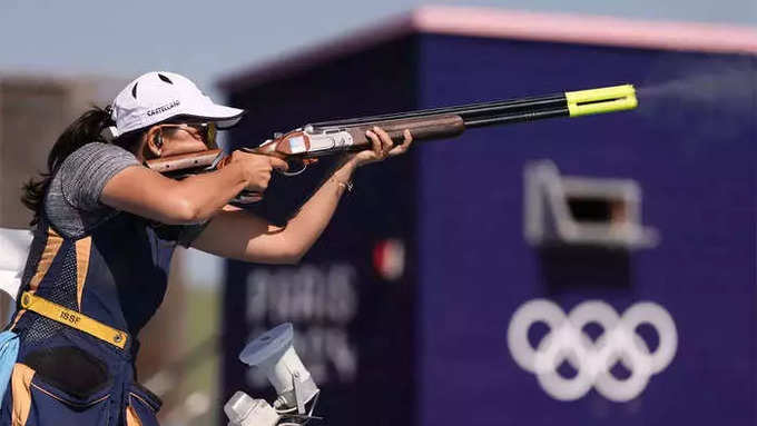 Paris Olympics : महेश्वरी- अनंत जीत सिंग स्कीट मिश्र सांघिक स्पर्धेत कांस्यपदकासाठी पात्र