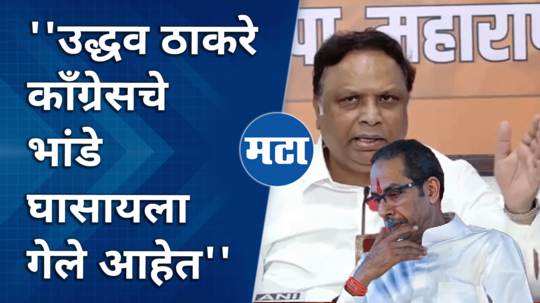 ashish shelar comment on uddhav thackeray delhi tour