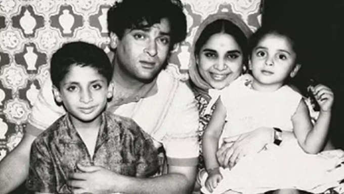 Shammi Kapoor Geeta Bali Son Aditya Raj Kapoor