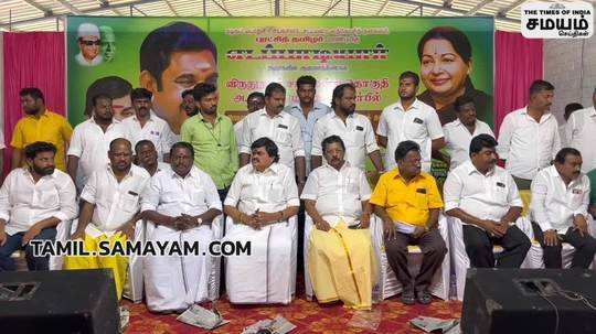 former minister rajendra balaji press meet